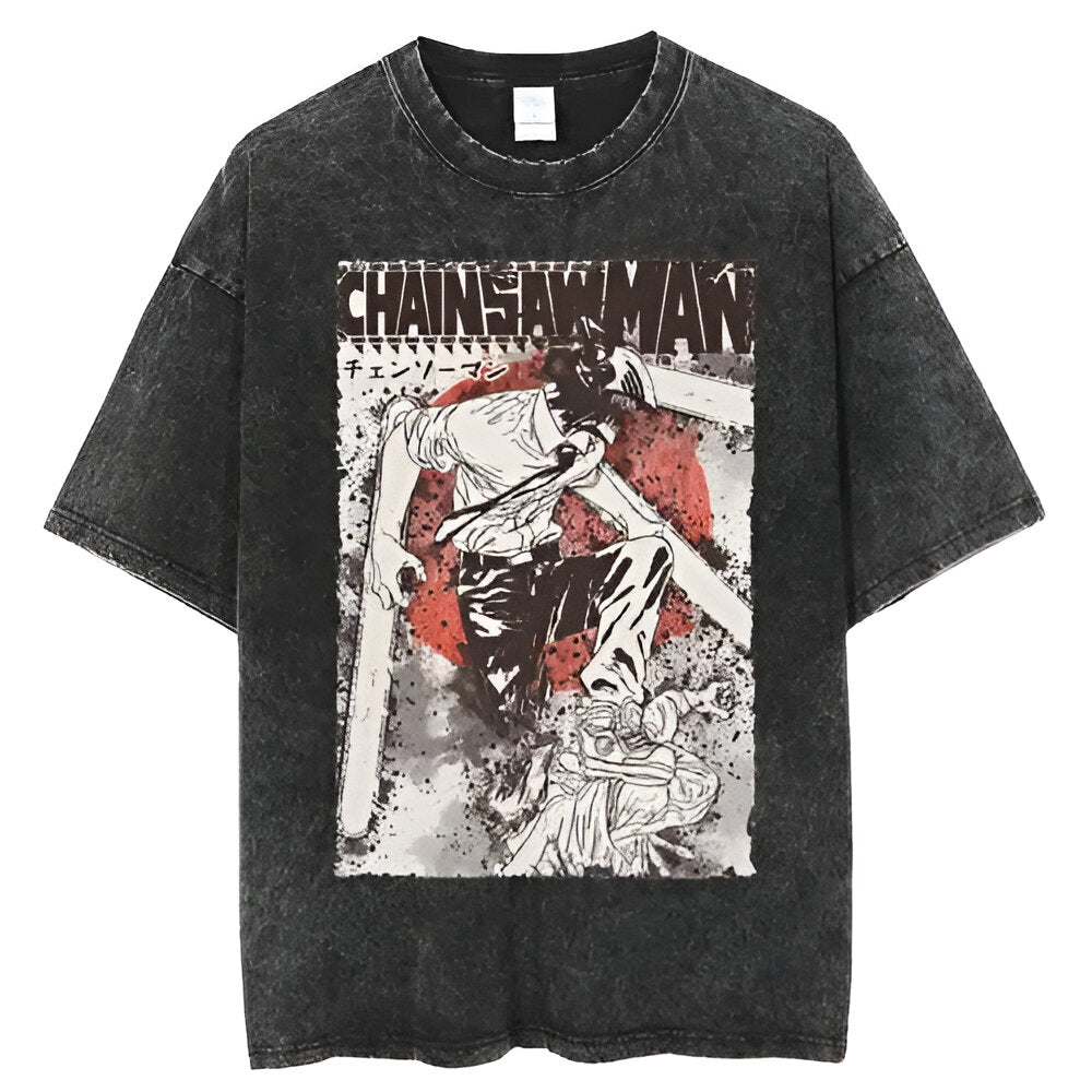 The Essential Anime Washed T-Shirt Collection