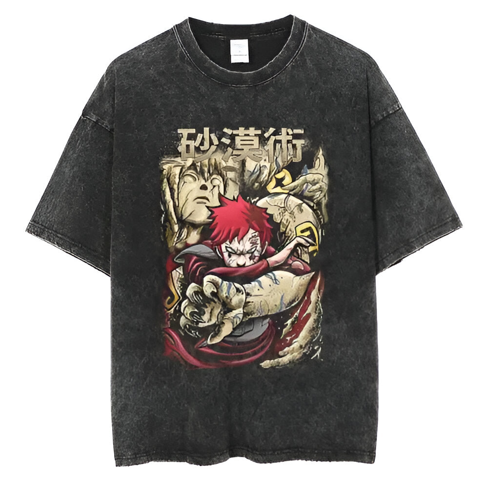 The Essential Anime Washed T-Shirt Collection