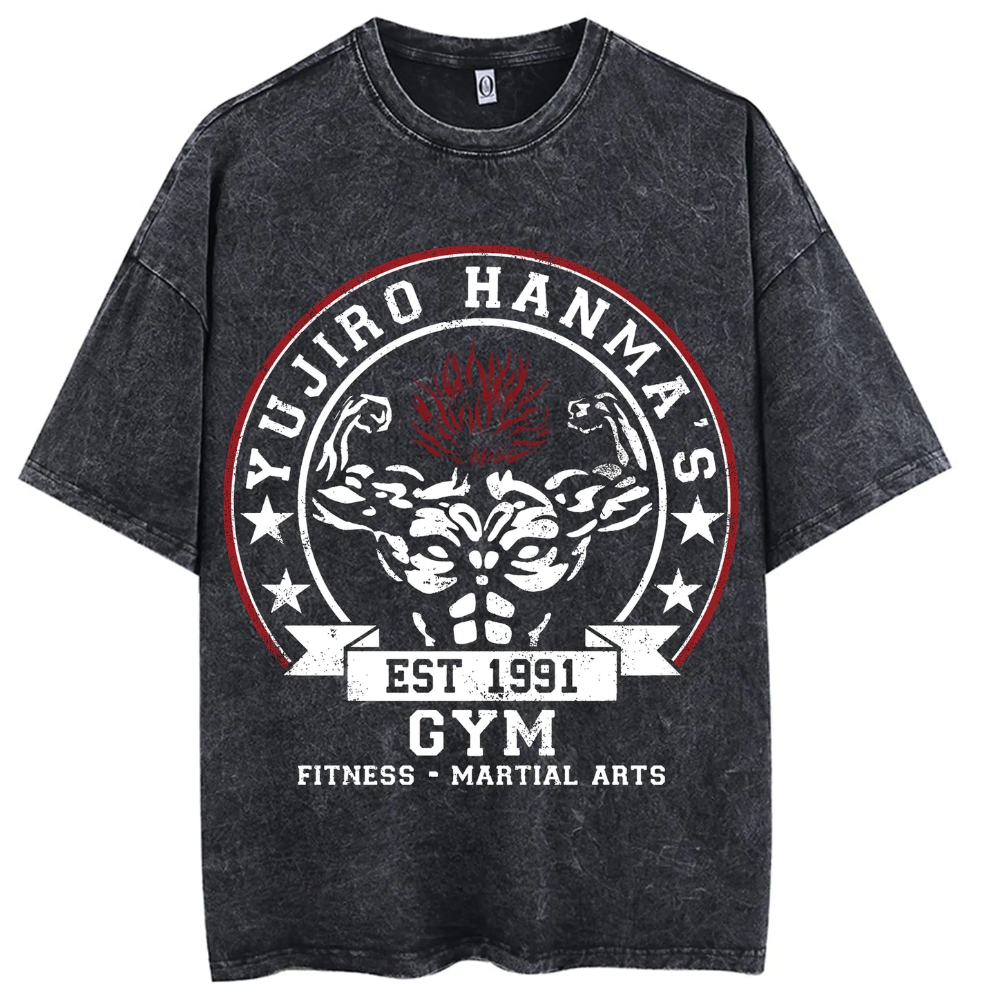 Baki Series (Vintage wash cotton tee)