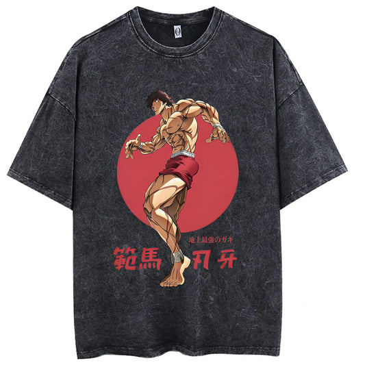 Baki Series (Vintage wash cotton tee)