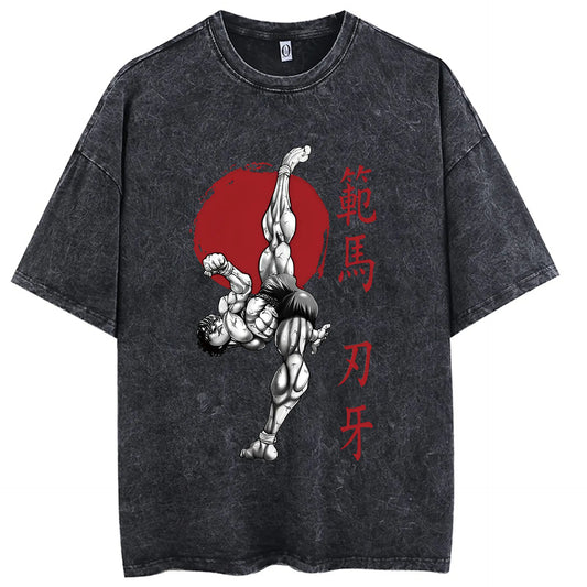 Baki Series (Vintage wash cotton tee)