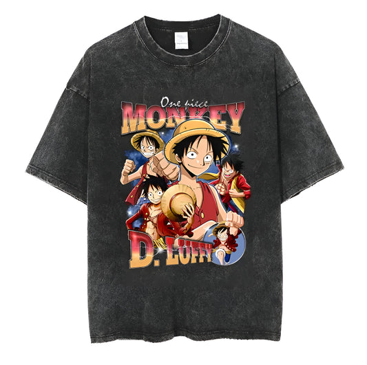 One Piece (Vintage wash cotton tee)